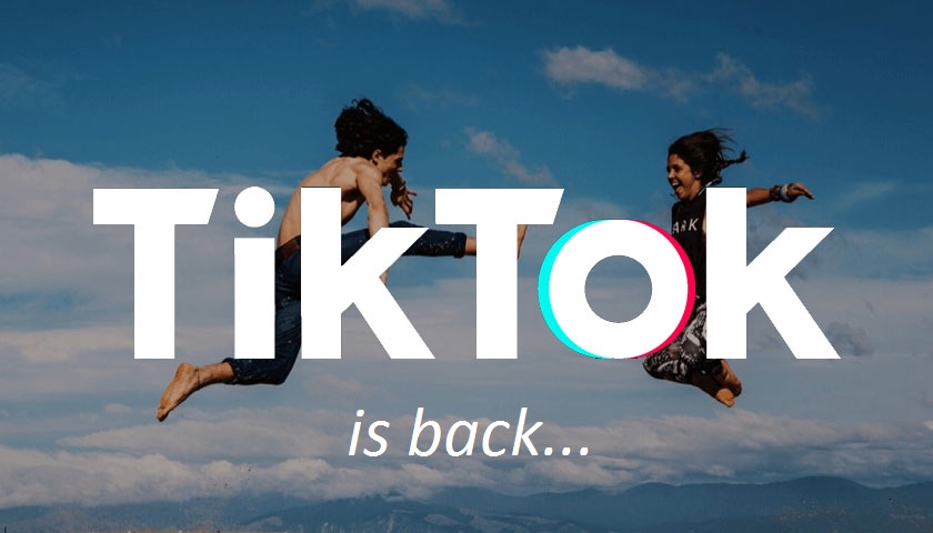 Our favorite application TikTok is back